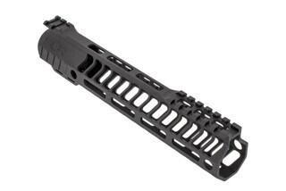 SLR Rifleworks HELIX series 9.7" M-LOK rail for the AR-15 with full length top rail with black anodized finish.